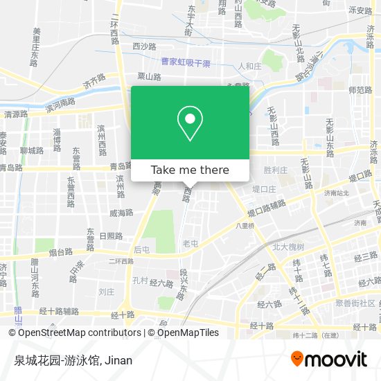泉城花园-游泳馆 map
