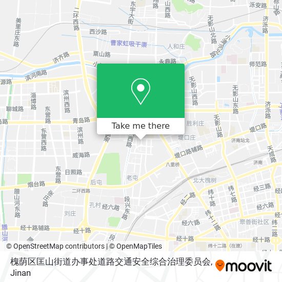 槐荫区匡山街道办事处道路交通安全综合治理委员会 map