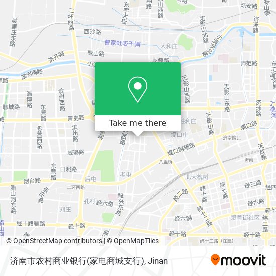 济南市农村商业银行(家电商城支行) map