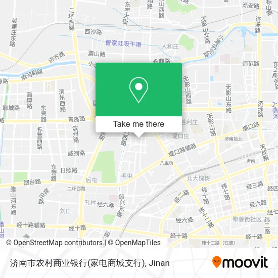 济南市农村商业银行(家电商城支行) map