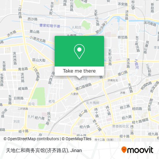 天地仁和商务宾馆(济齐路店) map