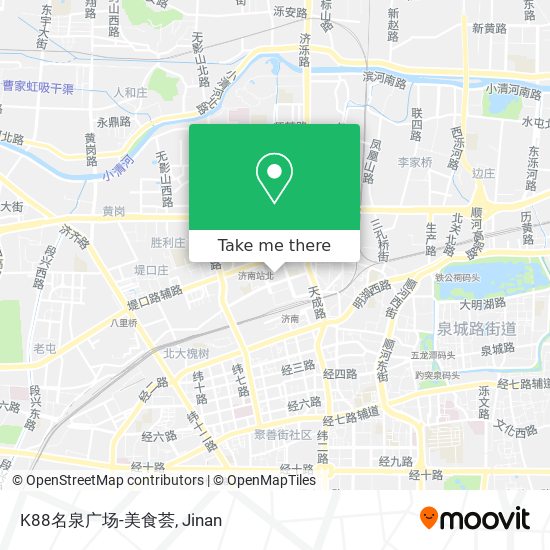 K88名泉广场-美食荟 map