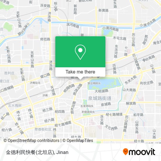 金德利民快餐(北坦店) map