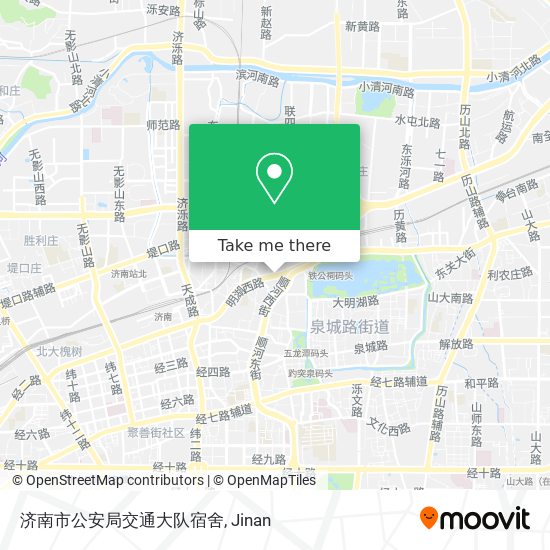 济南市公安局交通大队宿舍 map