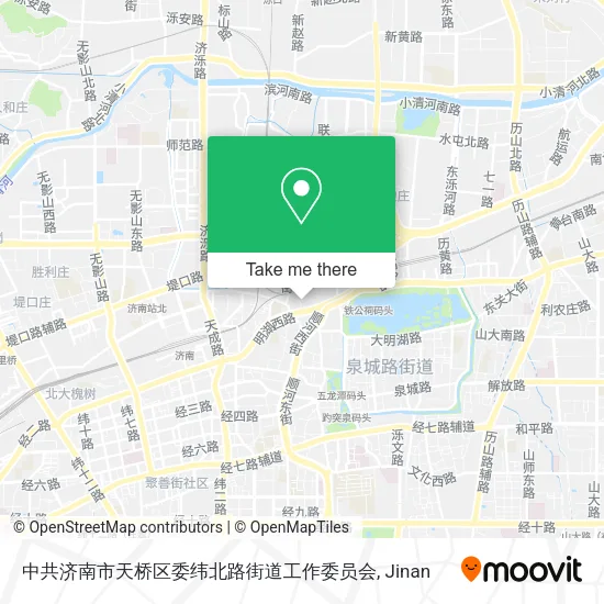 中共济南市天桥区委纬北路街道工作委员会 map