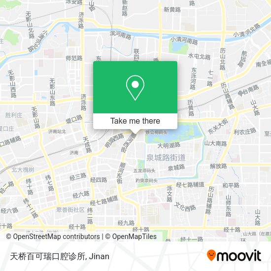 天桥百可瑞口腔诊所 map