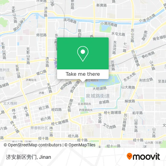 济安新区旁门 map