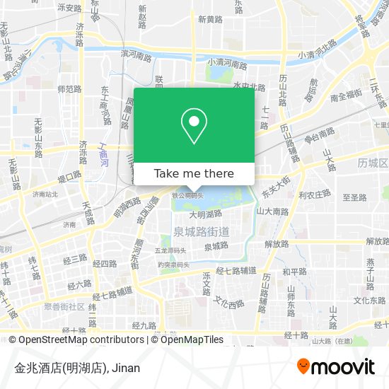 金兆酒店(明湖店) map