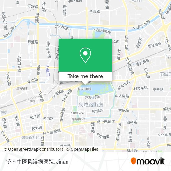 济南中医风湿病医院 map