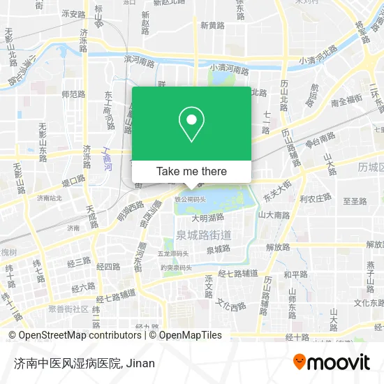 济南中医风湿病医院 map