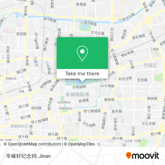 辛稼轩纪念祠 map