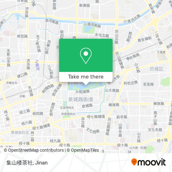 集山楼茶社 map