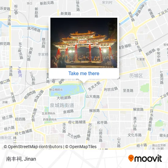 南丰祠 map