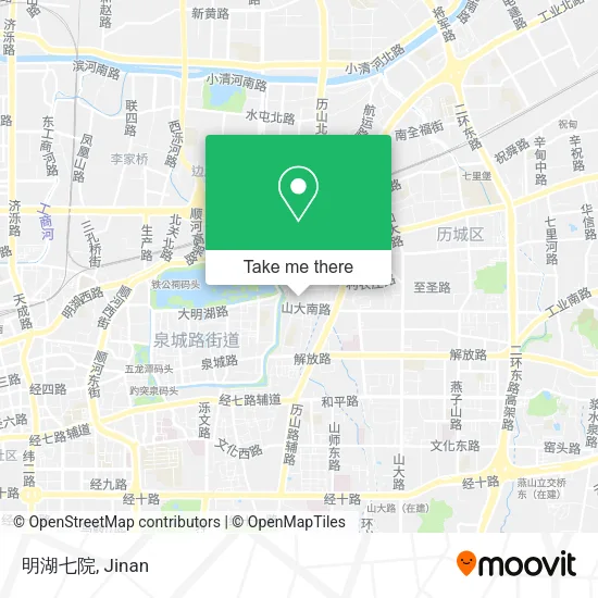 明湖七院 map