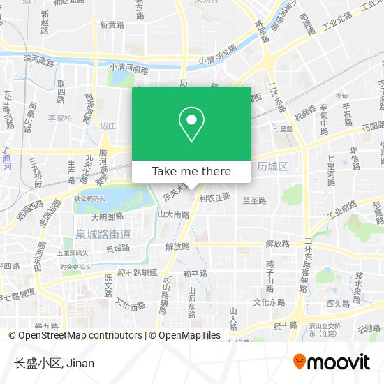 长盛小区 map