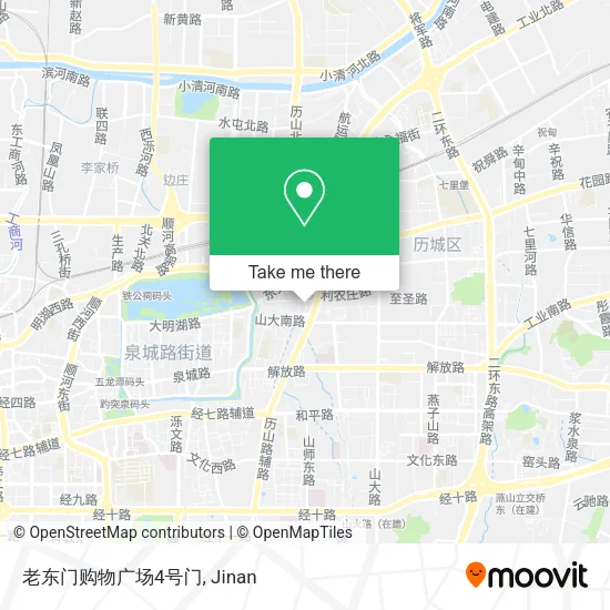 老东门购物广场4号门 map