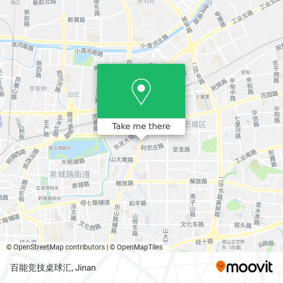 百能竞技桌球汇 map