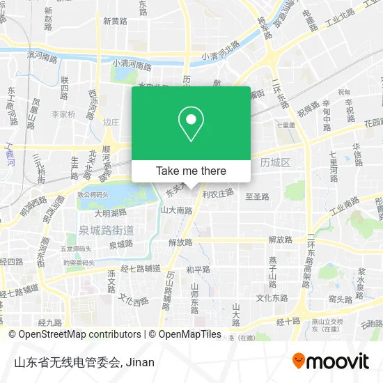 山东省无线电管委会 map