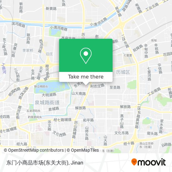 东门小商品市场(东关大街) map