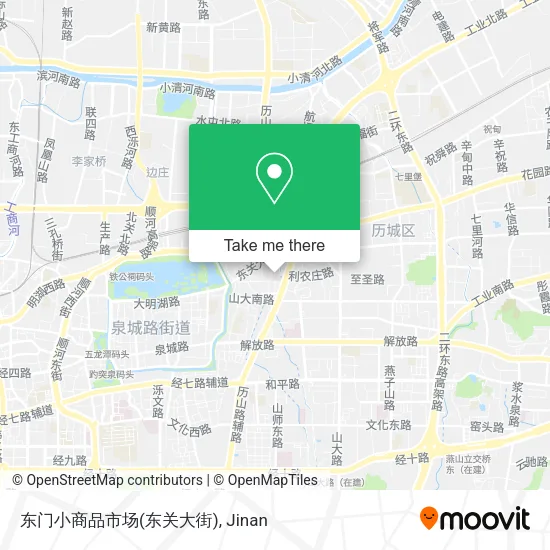 东门小商品市场(东关大街) map