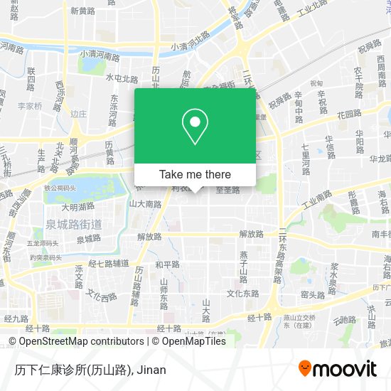 历下仁康诊所(历山路) map