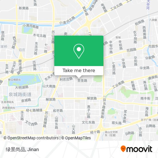 绿景尚品 map