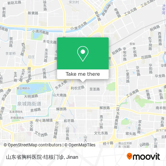山东省胸科医院-结核门诊 map