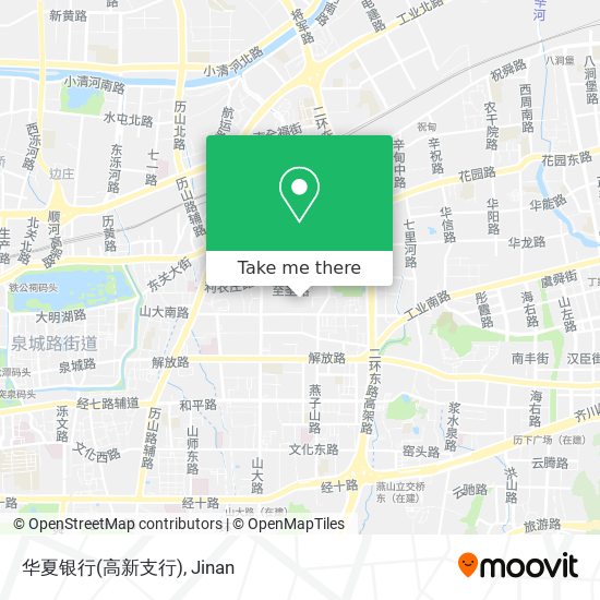 华夏银行(高新支行) map