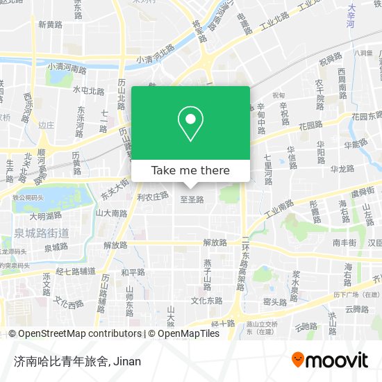济南哈比青年旅舍 map