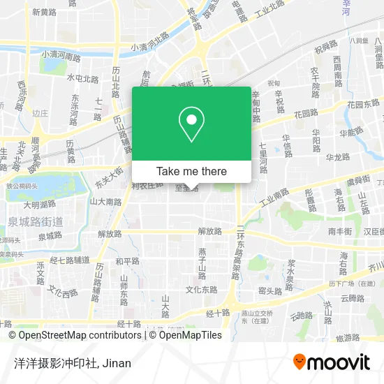 洋洋摄影冲印社 map