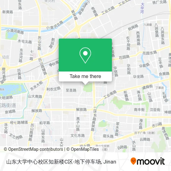 山东大学中心校区知新楼C区-地下停车场 map