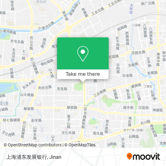 上海浦东发展银行 map