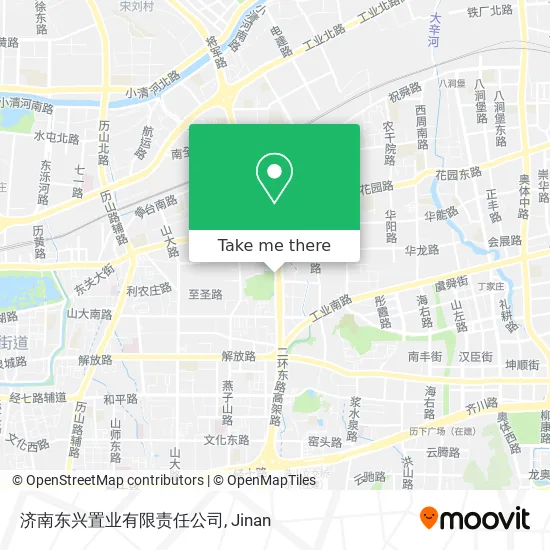 济南东兴置业有限责任公司 map