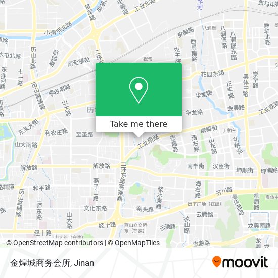 金煌城商务会所 map