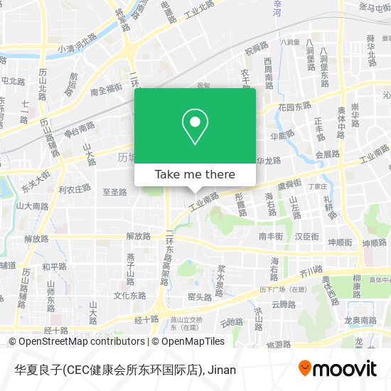 华夏良子(CEC健康会所东环国际店) map