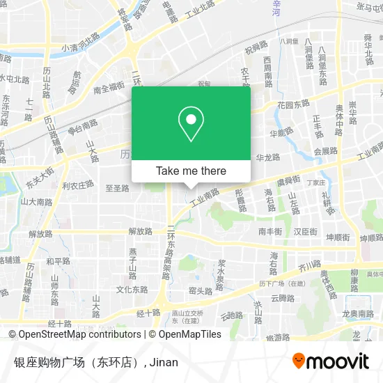 银座购物广场（东环店） map