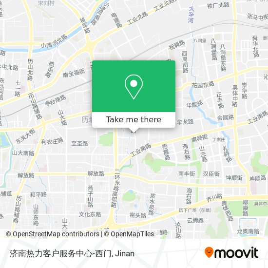 济南热力客户服务中心-西门 map