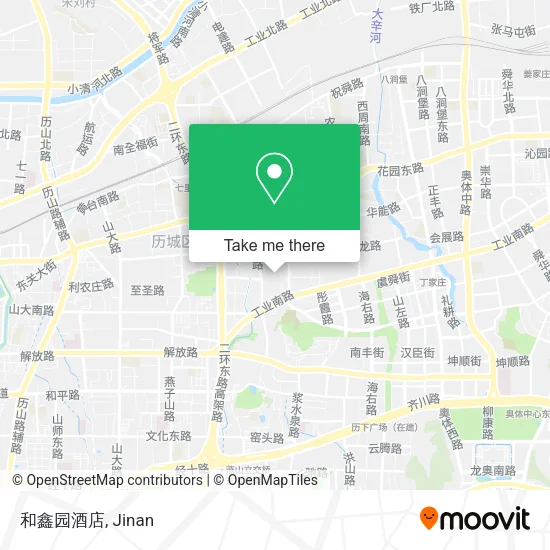 和鑫园酒店 map