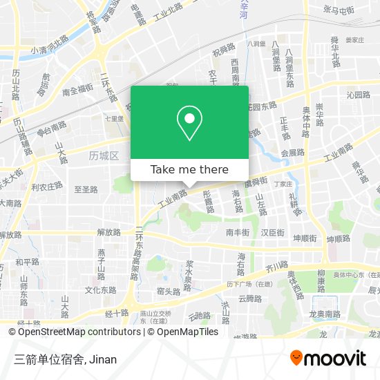 三箭单位宿舍 map