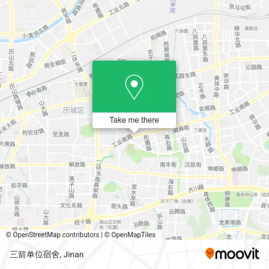 三箭单位宿舍 map