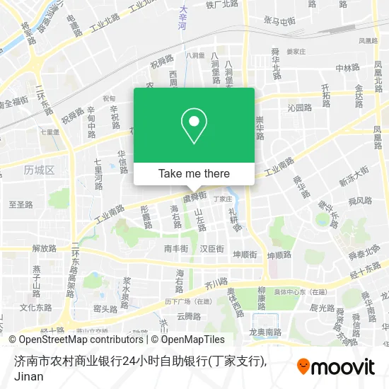 济南市农村商业银行24小时自助银行(丁家支行) map