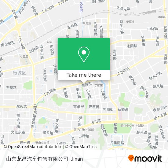 山东龙昌汽车销售有限公司 map