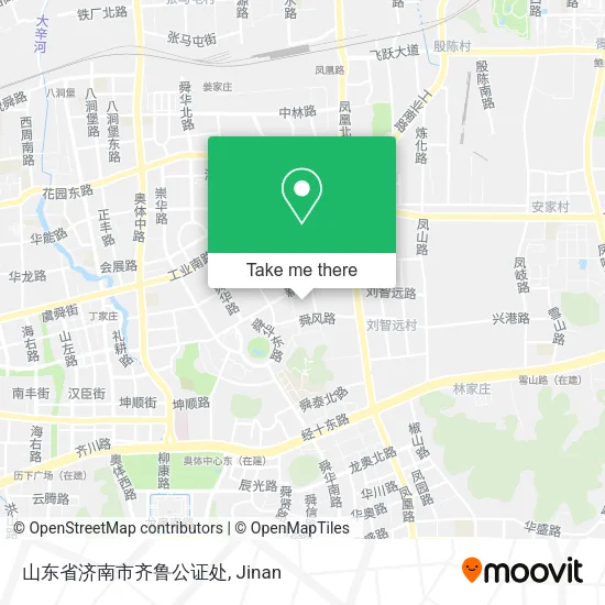 山东省济南市齐鲁公证处 map