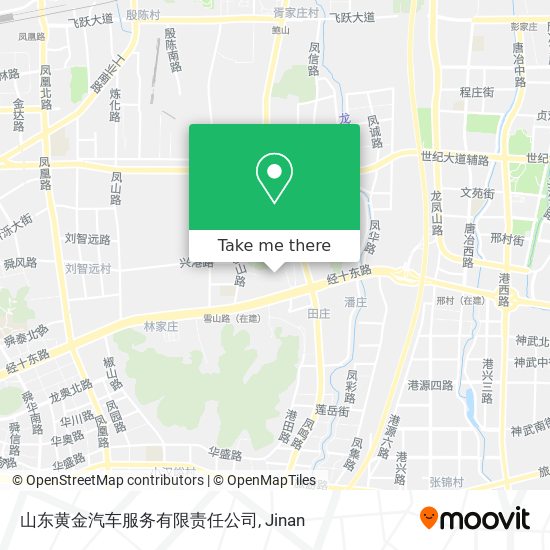 山东黄金汽车服务有限责任公司 map