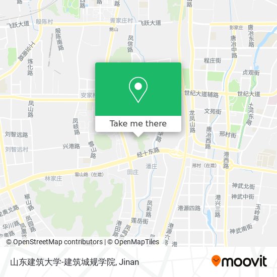 山东建筑大学-建筑城规学院 map