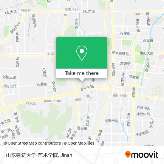 山东建筑大学-艺术学院 map