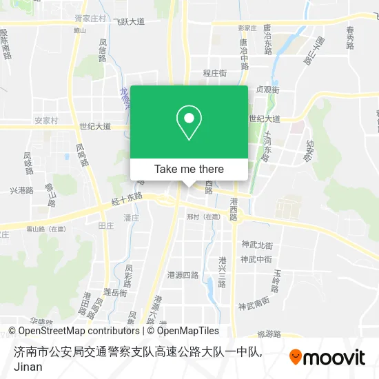 济南市公安局交通警察支队高速公路大队一中队 map