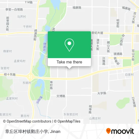 章丘区埠村镇鹅庄小学 map