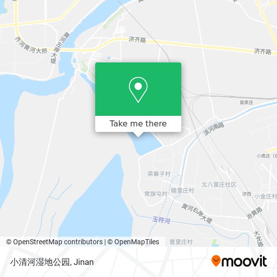 小清河湿地公园 map