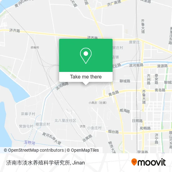 济南市淡水养殖科学研究所 map
